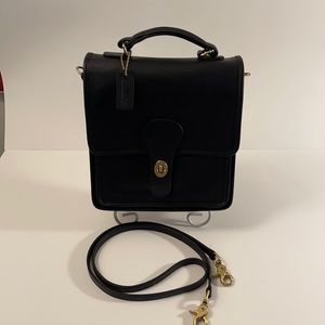 Coach Station Bag Black